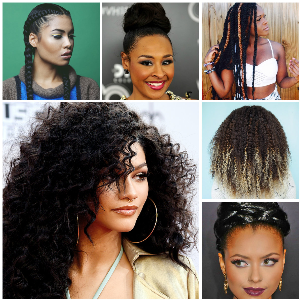 Best Natural Hairstyles for Black Women 2016 | 2019 Haircuts ...