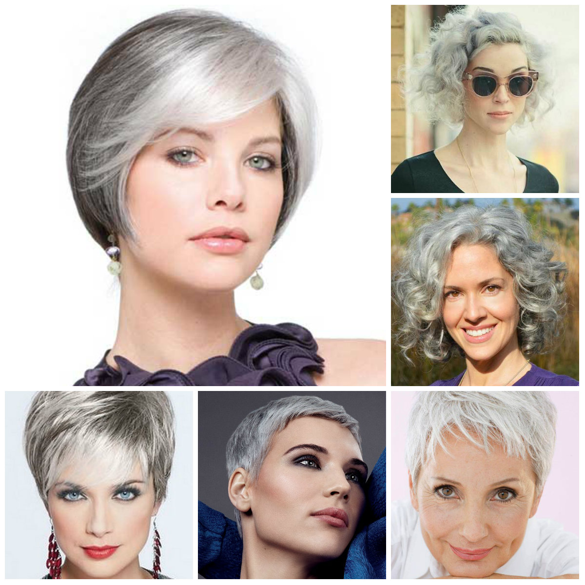 Gorgeous Short Grey Hairstyle Ideas For 2016 2019 Haircuts