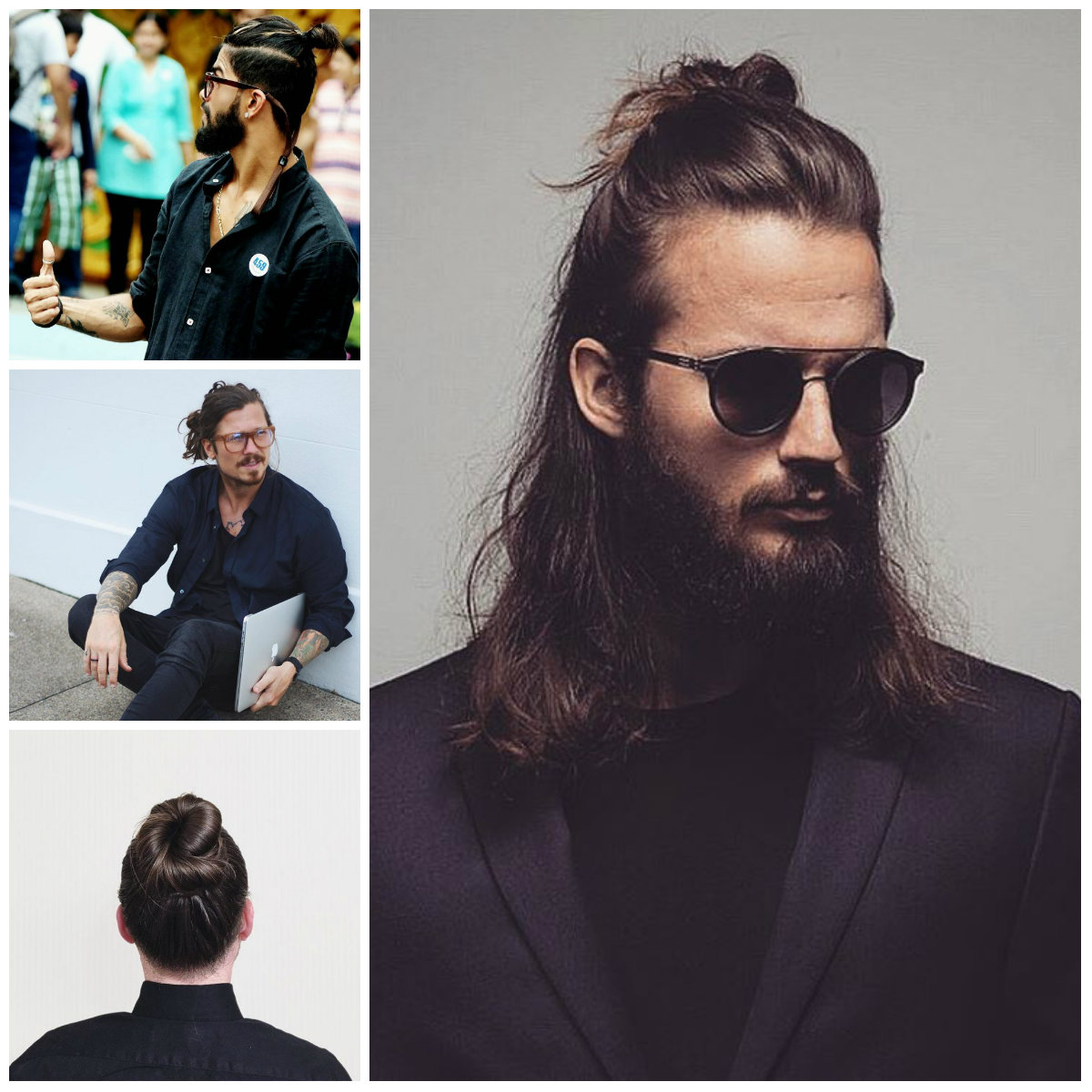 Gorgeous Men S Bun Hairstyle 2019 Haircuts Hairstyles And