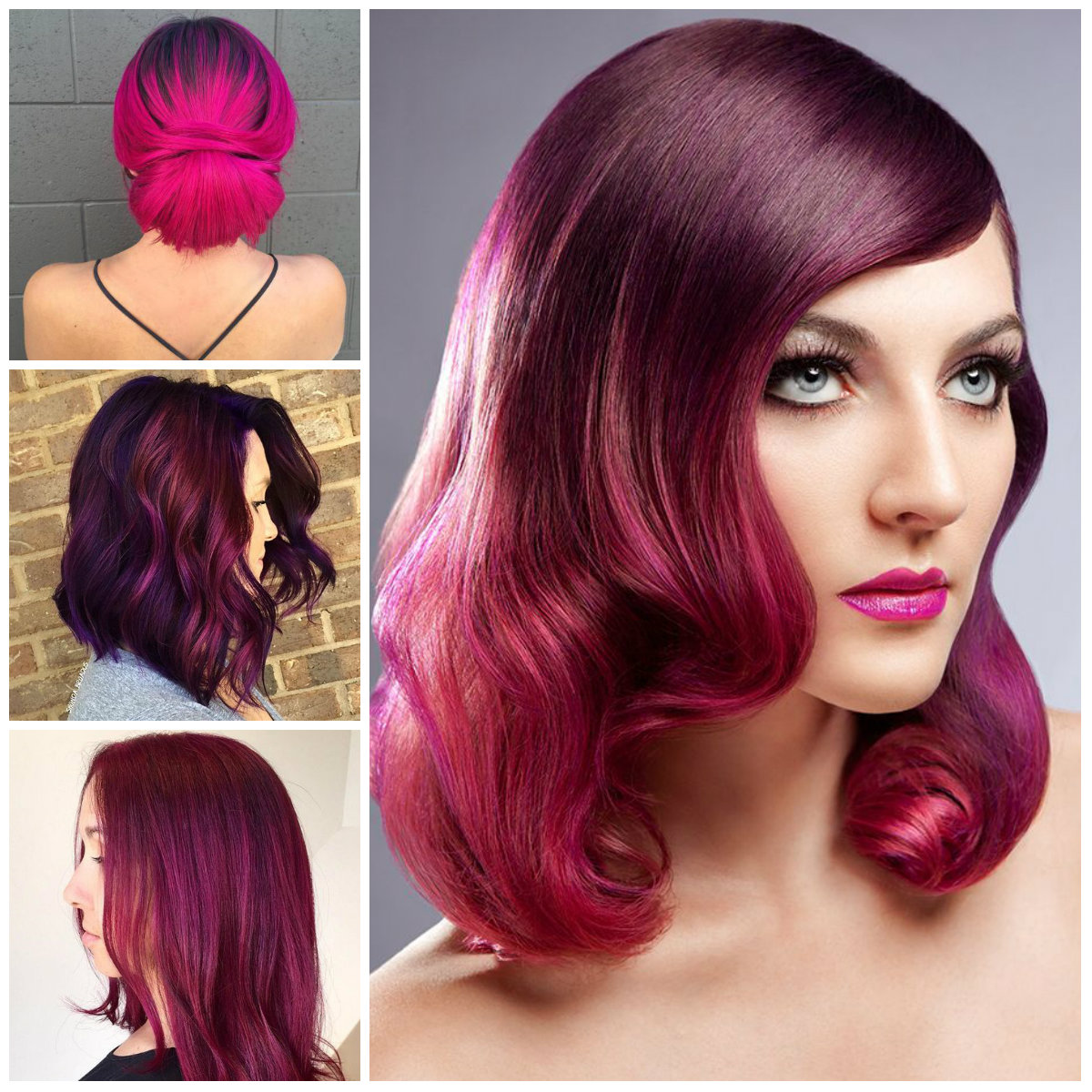 Best Hairstyles For Magenta Hair Color 2019 Haircuts