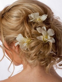 elegant wedding hairstyle