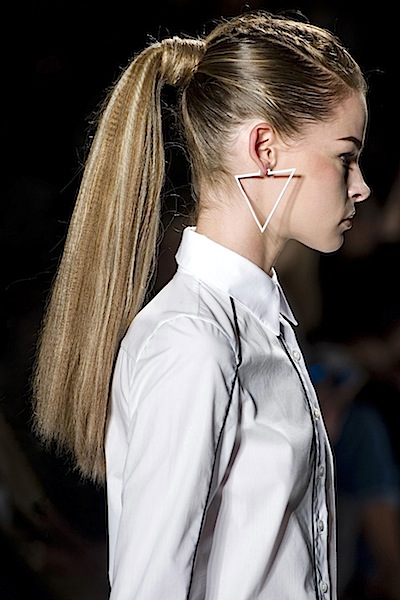 crimp ponytail hair 2016