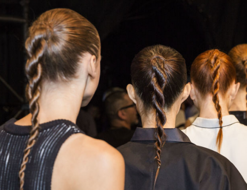 braided runway ponytail 2022