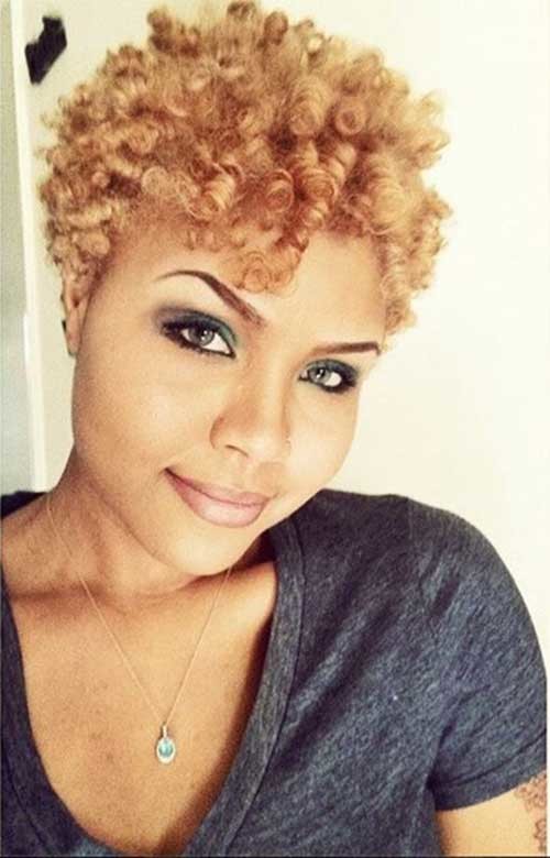 short blonde afro curls 2016