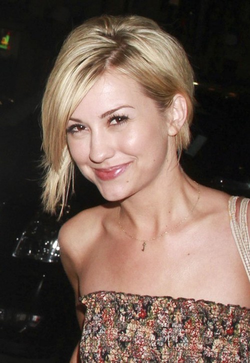 Chelsea Kane short asymmetrical haircut 2016