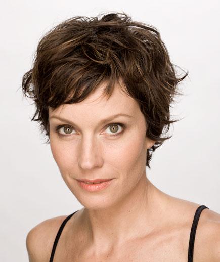 Womens Short Tousled Hairstyles