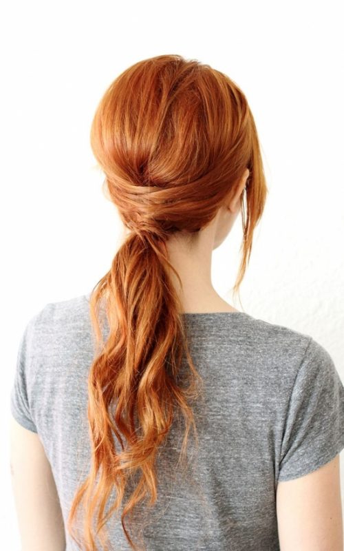 Low Hanging Ponytail