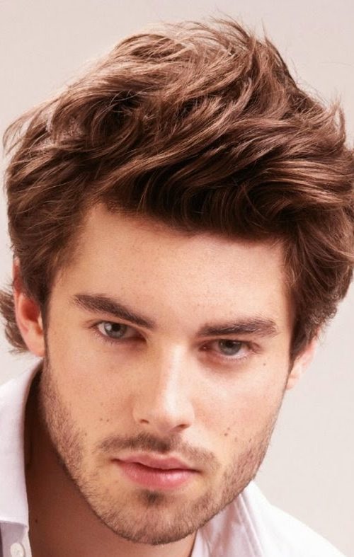 mens Warm Dark Blonde hair Shade