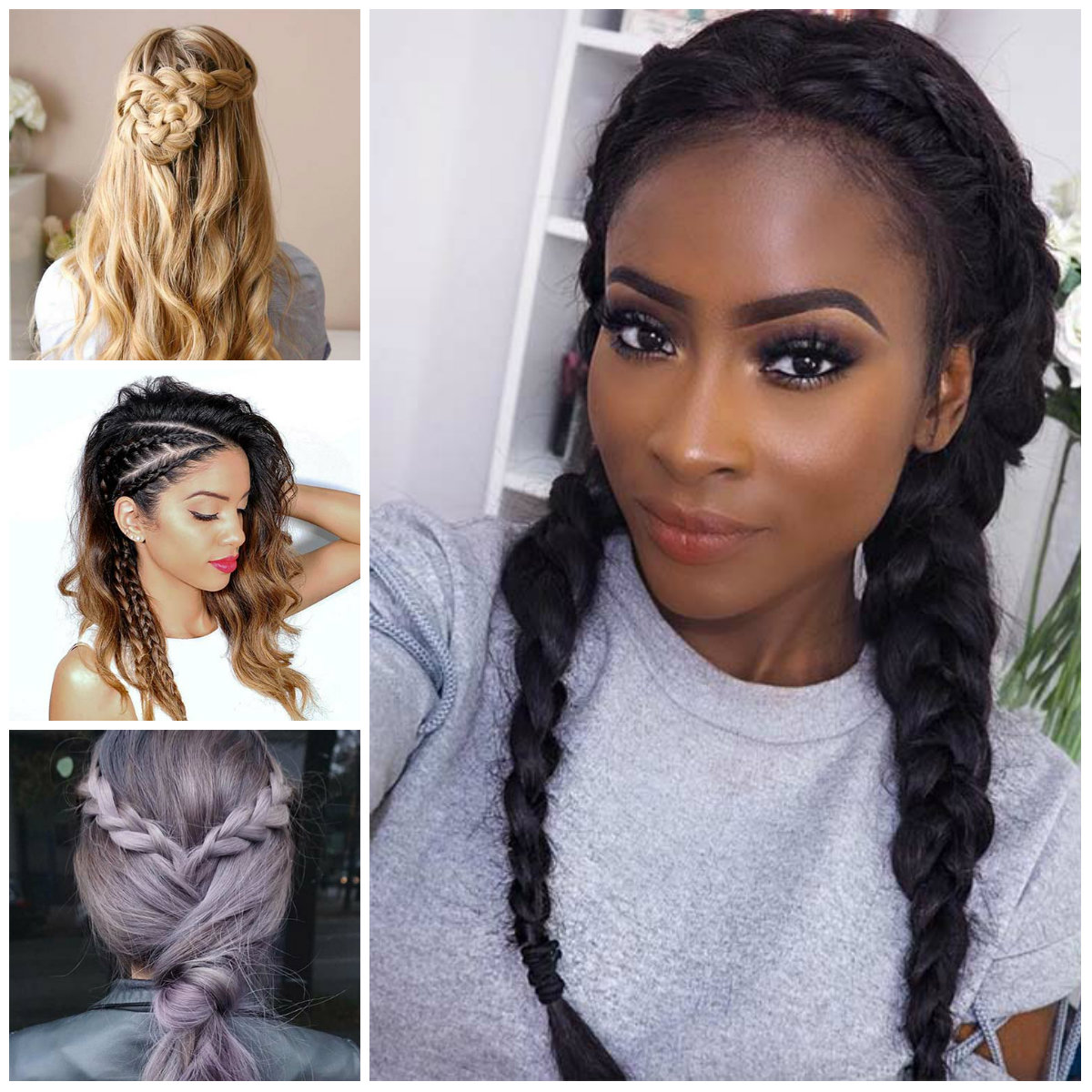 Natural Hairstyles Braids 2017