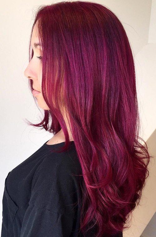 Long Waves with Magenta Hue