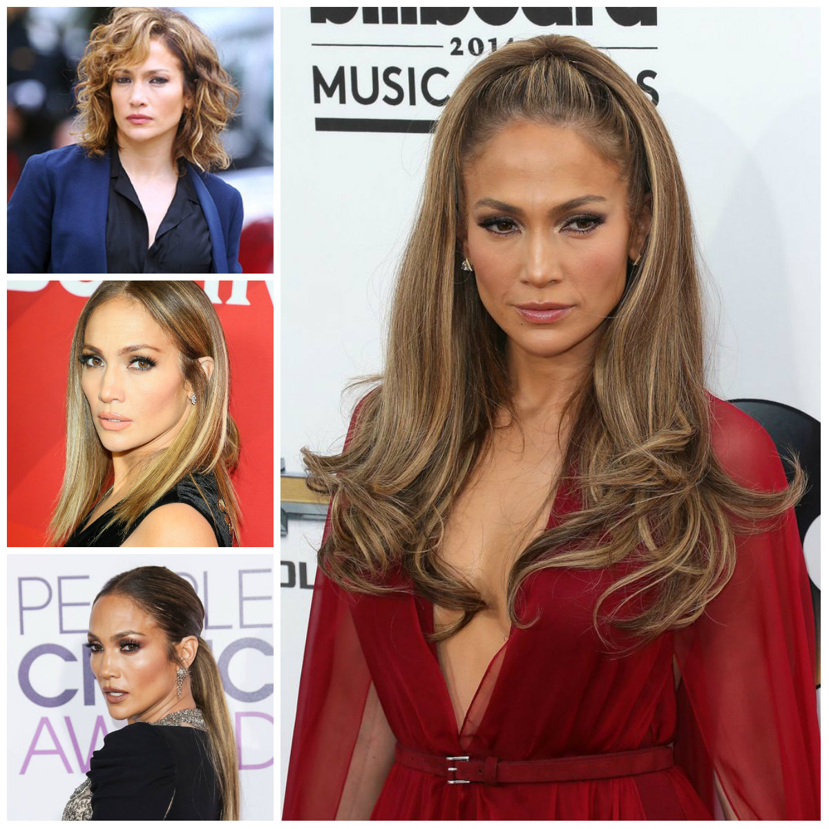 Jennifer Lopez hairstyles