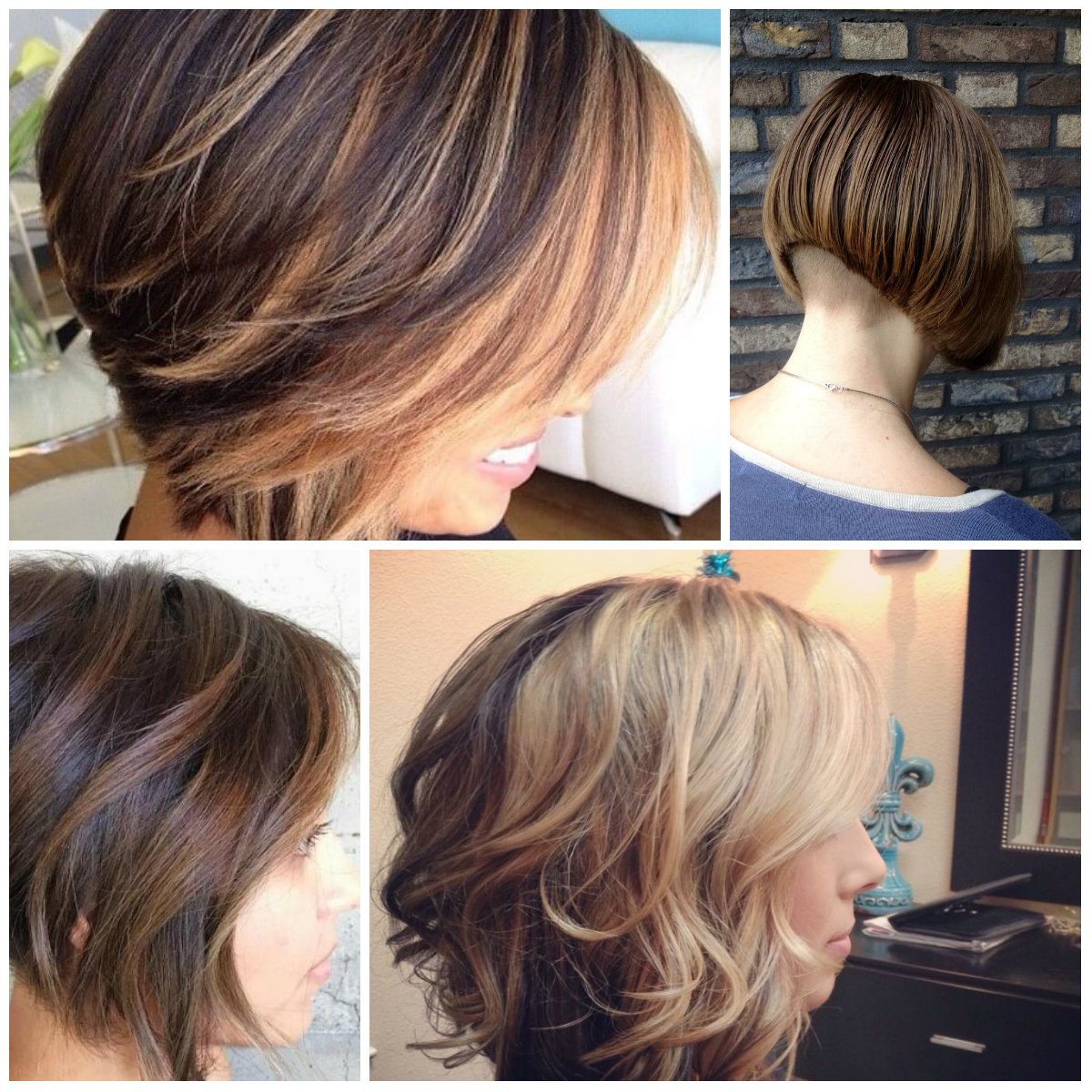 stacked bob hairstyles